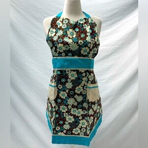 Anthropologie Floral Retro Apron - NIP